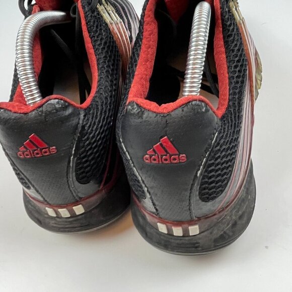 Adidas Powerband men golf shoes black red size 8 #791003 - Picture 3 of 10